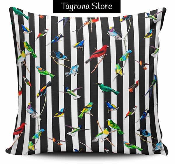 Cojines Decorativos Tayrona Store Pájaros 73 