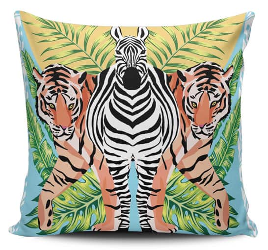 Funda Cojin Tayrona Store Tigre Colores 22 