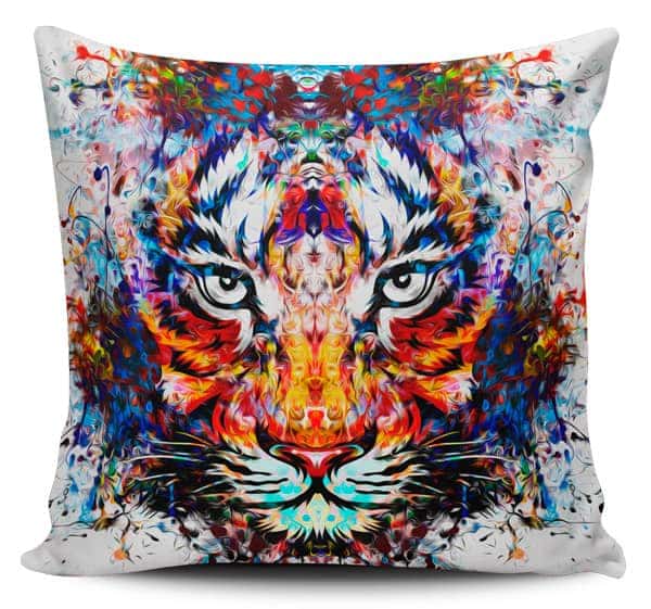 Funda Cojin Tayrona Store Tigre Colores 22 