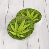Porta Vasos Redondo Cannabis 01