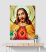 Cuadro Lienzo Sagrado Corazon 002