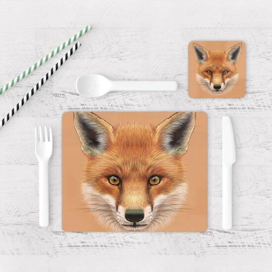 Individuales De Mesa Modernos para Comedor Zorro 10