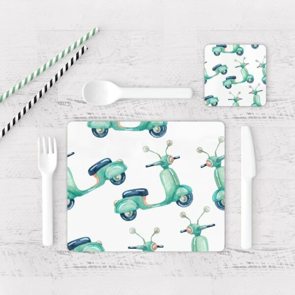 Individuales De Mesa Modernos para Comedor Vespa 17
