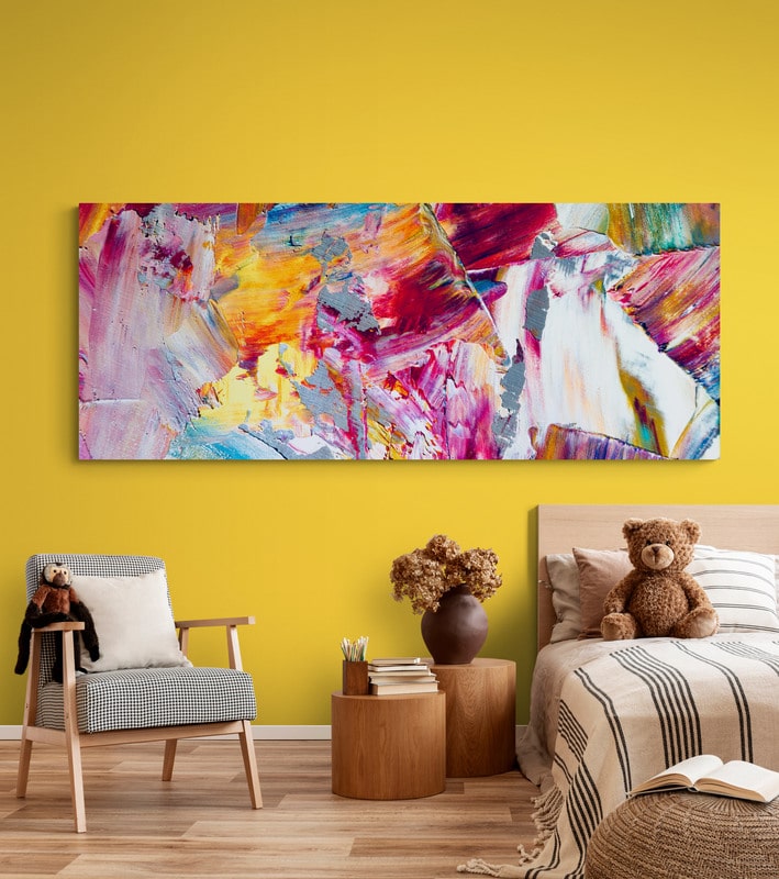 Cuadros abstractos en lienzo para decoración de pared para sala de estar,  dormitorio o baño, arte abstracto para decoración del hogar, dibujos de