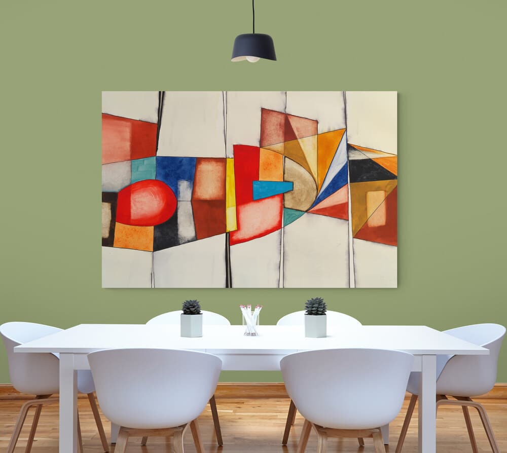 Cuadros Abstractos Sala Comedor Canvas Grueso 40x60 Premium
