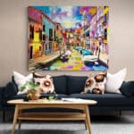 Cuadro Decorativos en Lienzo Modernos para Sala