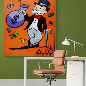 Cuadro En Lienzo Alec Monopoly 022