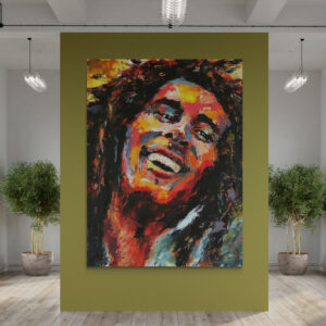 Cuadro En Lienzo Bob Marley 02