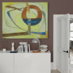 Cuadro En Lienzo Pintura Abstracta 174