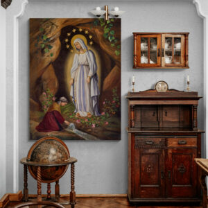 Cuadro En Lienzo Virgen Maria 066