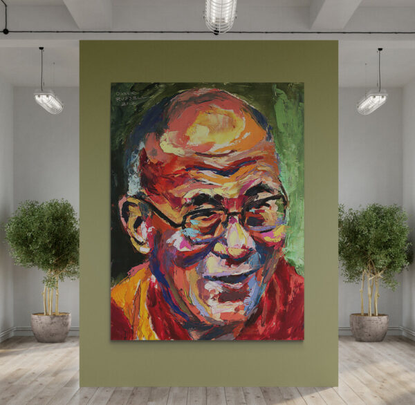 Cuadro En Lienzo Dalai Lama 01