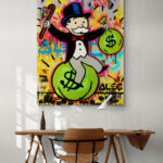 Cuadro En Lienzo Alec Monopoly 035
