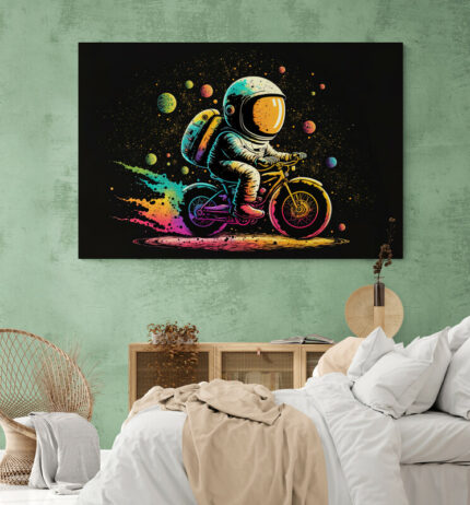 Cuadro En Lienzo Astronauta 114