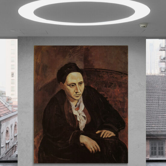 Cuadro En Lienzo Portrait Of Gertrude Stein [1905 6]