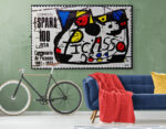 Cuadro En Lienzo Picasso Estampilla 012