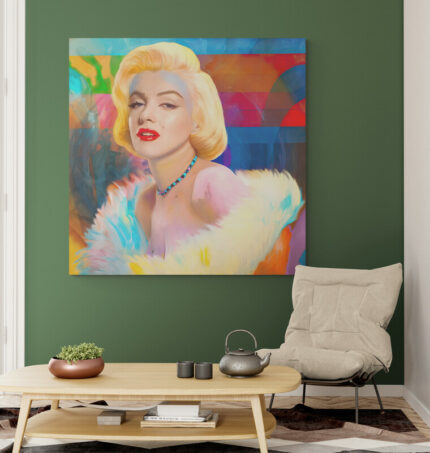 Cuadro En Lienzo Marilyn Monroe 02