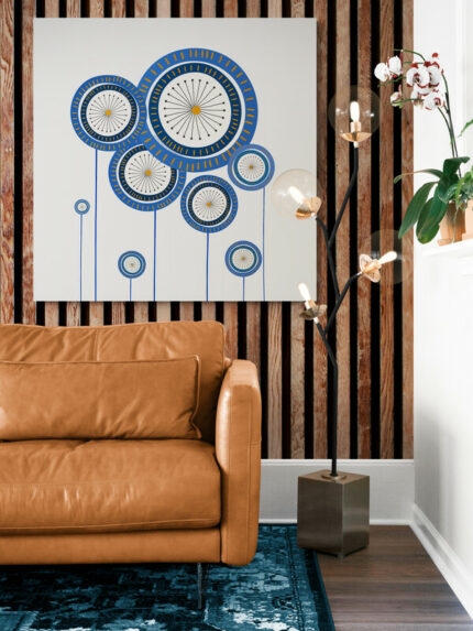 Cuadro En Lienzo Diseño Minimalista 438