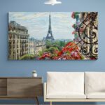 Cuadro En Lienzo Pintura Paris 01