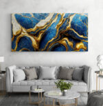 Cuadro En Lienzo Abstracto Colores 233