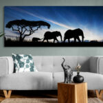 Cuadro En Lienzo Elefante 153