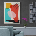 Cuadro En Lienzo Boho Diseño Minimalista 549