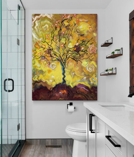 Cuadro En Lienzo Arbol De La Vida 036