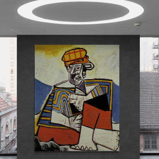 Cuadro En Lienzo The Smoker [1953]
