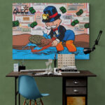 Cuadro En Lienzo Alec Monopoly 006
