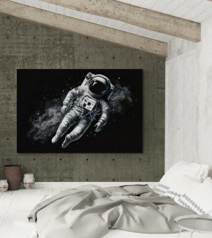 Cuadro En Lienzo Astronauta 118