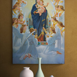 Cuadro En Lienzo Virgen Maria 059