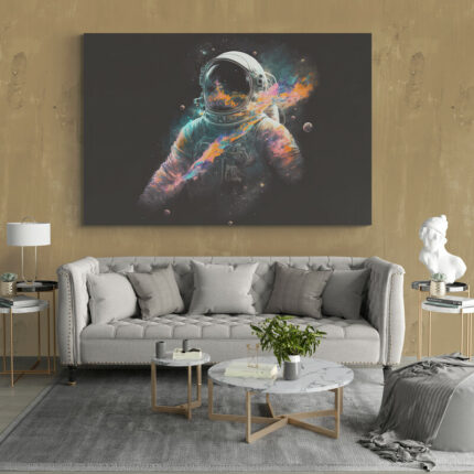 Cuadro En Lienzo Astronauta 111