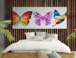 Cuadro En Lienzo Mariposas 166