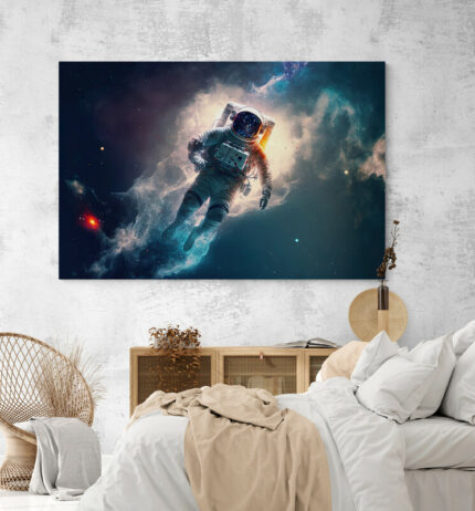 Cuadro En Lienzo Astronauta 103