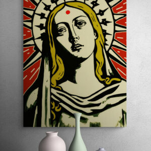 Cuadro En Lienzo Virgen Maria 081