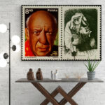 Cuadro En Lienzo Picasso Estampilla 003
