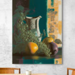 Cuadro En Lienzo Bodegon Frutas 292