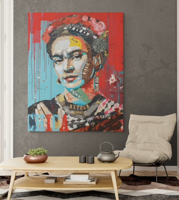 Cuadro En Lienzo Frida Kahlo 020