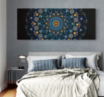 Cuadro En Lienzo Mandala 256