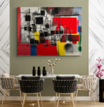 Cuadro En Lienzo Estilo Vasili Kandinski 005