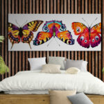 Cuadro En Lienzo Mariposas 167