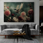 Cuadro En Lienzo Colibri 103