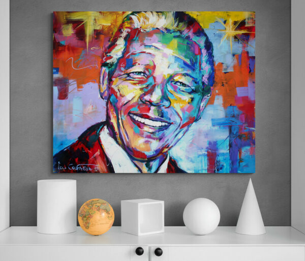 Cuadro En Lienzo Nelson Mandela 02