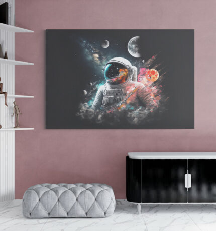 Cuadro En Lienzo Astronauta 100