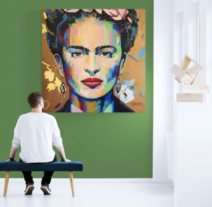 Cuadro En Lienzo Frida Kahlo 032