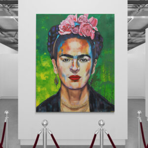 Cuadro En Lienzo Frida Kahlo 023