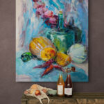 Cuadro En Lienzo Bodegon Frutas 130
