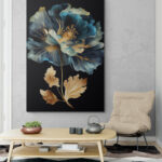 Cuadro En Lienzo Flores 510