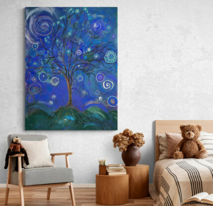 Cuadro En Lienzo Arbol De La Vida 034