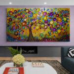 Cuadro En Lienzo Arbol De La Vida 047