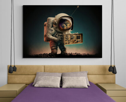 Cuadro En Lienzo Astronauta 101